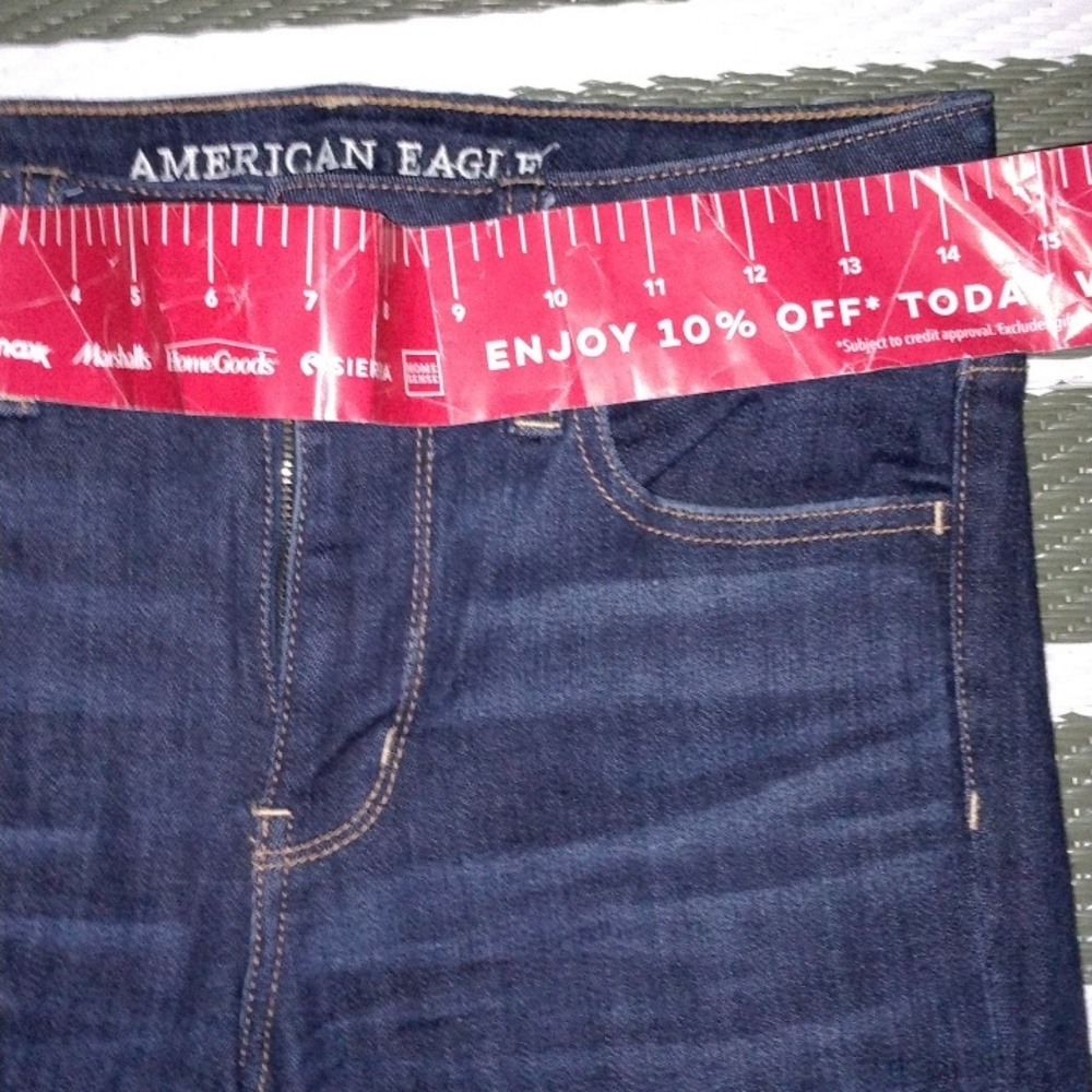 American Eagle Hi rise kegging